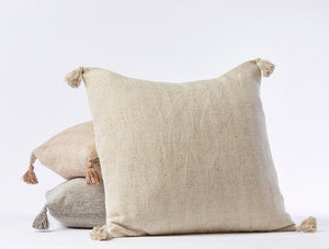 Fig Linens - Presidio Decorative Pillow by Coyuchi - Natural