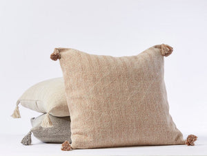 Fig Linens - Presidio Decorative Pillow by Coyuchi - Rust