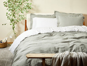 Laurel Organic Relaxed Linen Bedding by Coyuchi | Fig Linens