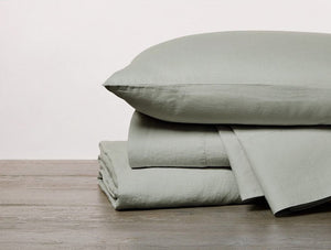 Laurel Organic Relaxed Linen Sheet Sets by Coyuchi | Fig Linens