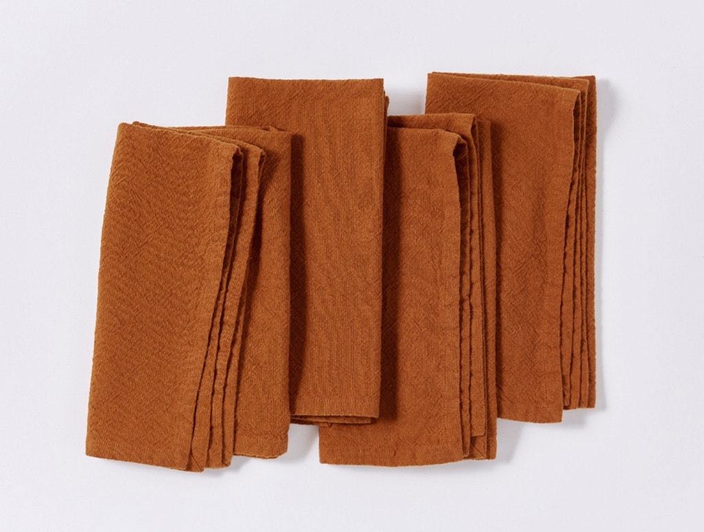 Sonoma Rust Organic Napkins by Coyuchi | Fig Linens and Home