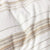 Lobos Soft White & Hazel Organic Bedding by Coyuchi