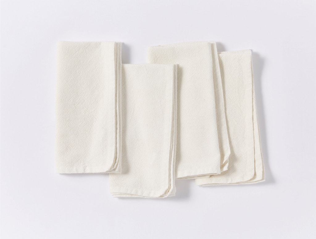 Sonoma White Organic Napkins by Coyuchi | Fig Linens and Home