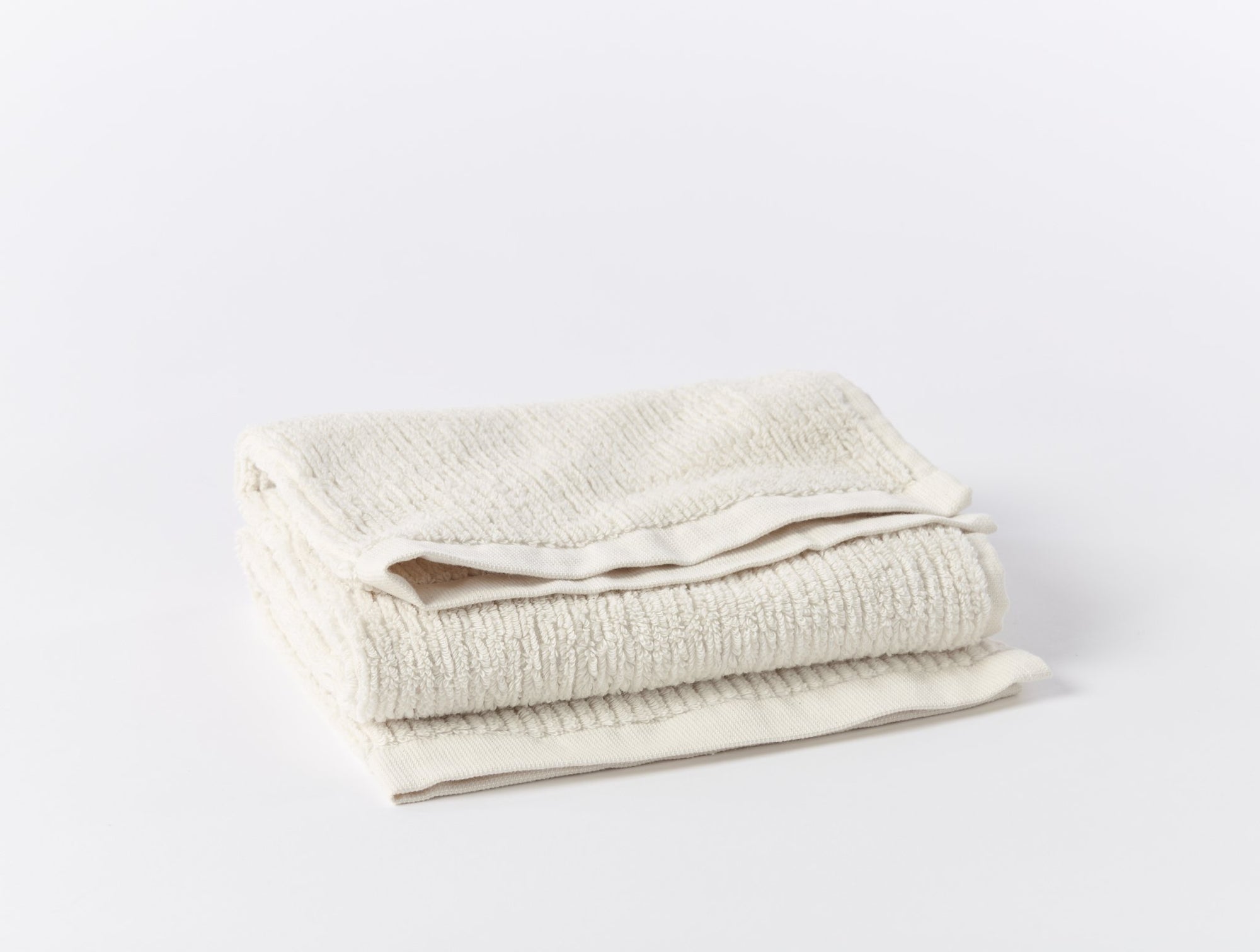 Fig Linens - Temescal Undyed Organic Bath Towels by Coyuchi - Guest Towel