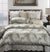 Fig Linens - Angel Colonial Grey Jacquard Bedding by Dea Linens