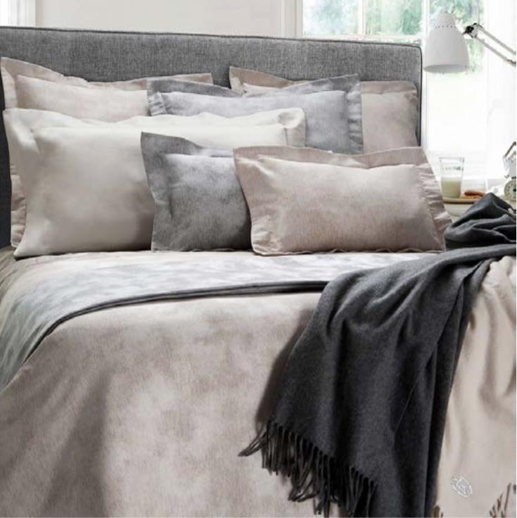 Sfumature Wool Jacquard Bedding by Dea Linens | Fig Linens