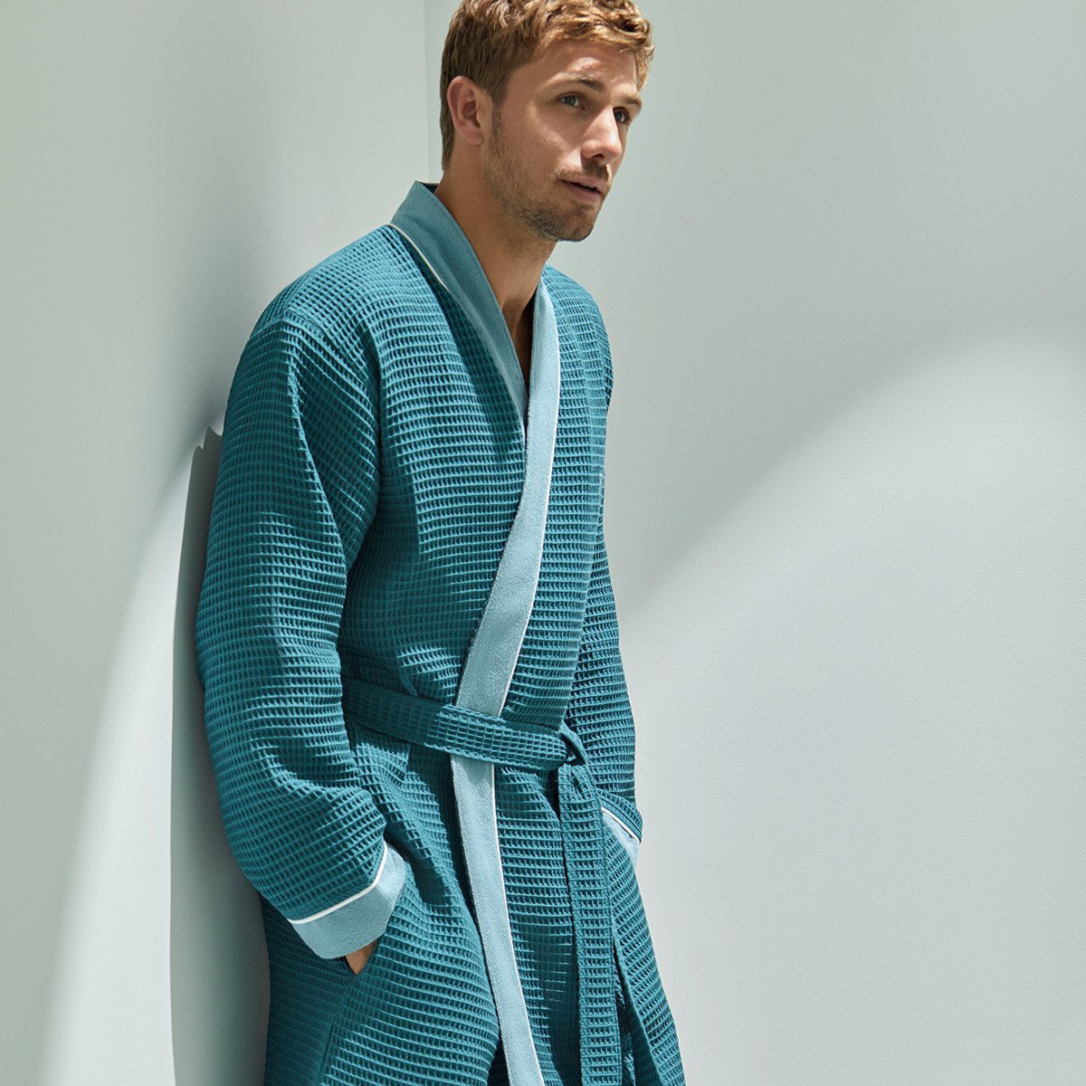 Fig Linens - Therms Lake Robe by Hugo Boss - Lifestyle