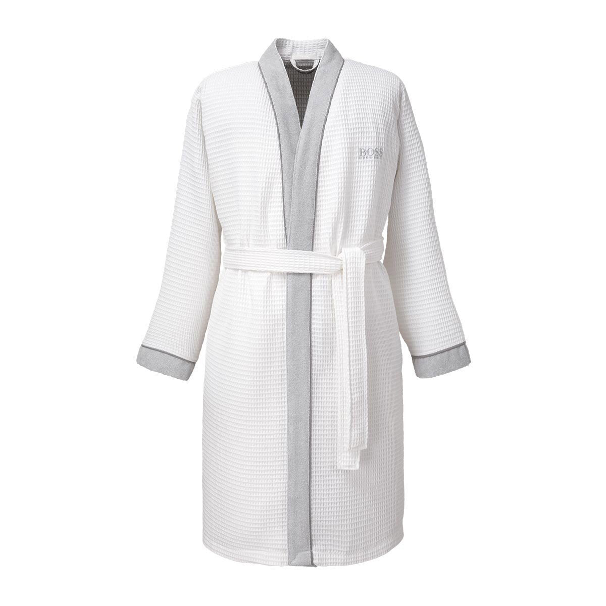 Therms White Unisex Robe by Hugo Boss | Fig Linens and Home