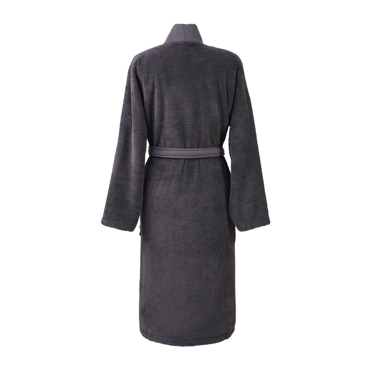 Plain Graphite Kimono Bathrobe by Hugo Boss | Fig Linens