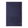 Plain Navy Bath Sheet by Hugo Boss | Fig Linens