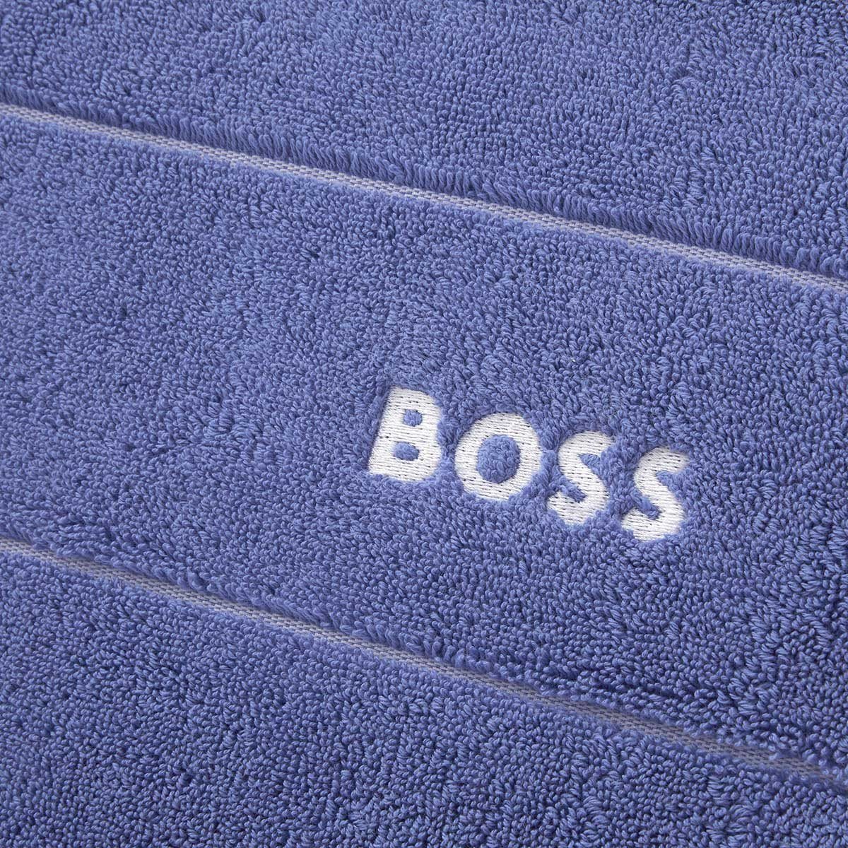Closeup - Plain Touareg Bath Towels by Hugo Boss | Fig Linens