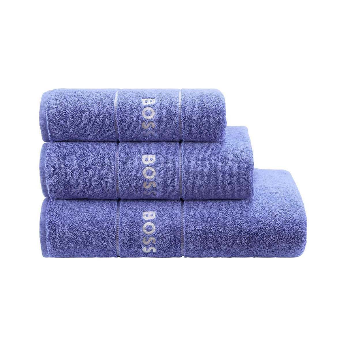 Plain Touareg Bath Towels by Hugo Boss | Fig Linens