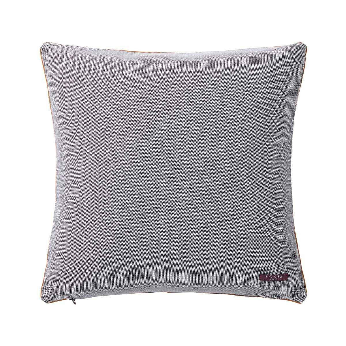 Fig Linens - Cigales Peche Decorative Pillow by Iosis - Back 