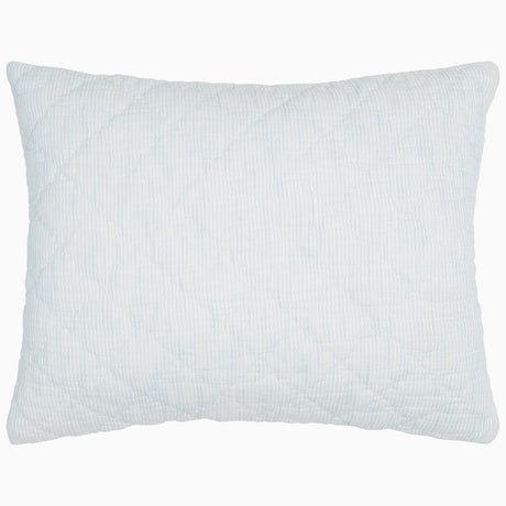 Sagana Light Indigo Sham by John Robshaw | Fig Linens and Home