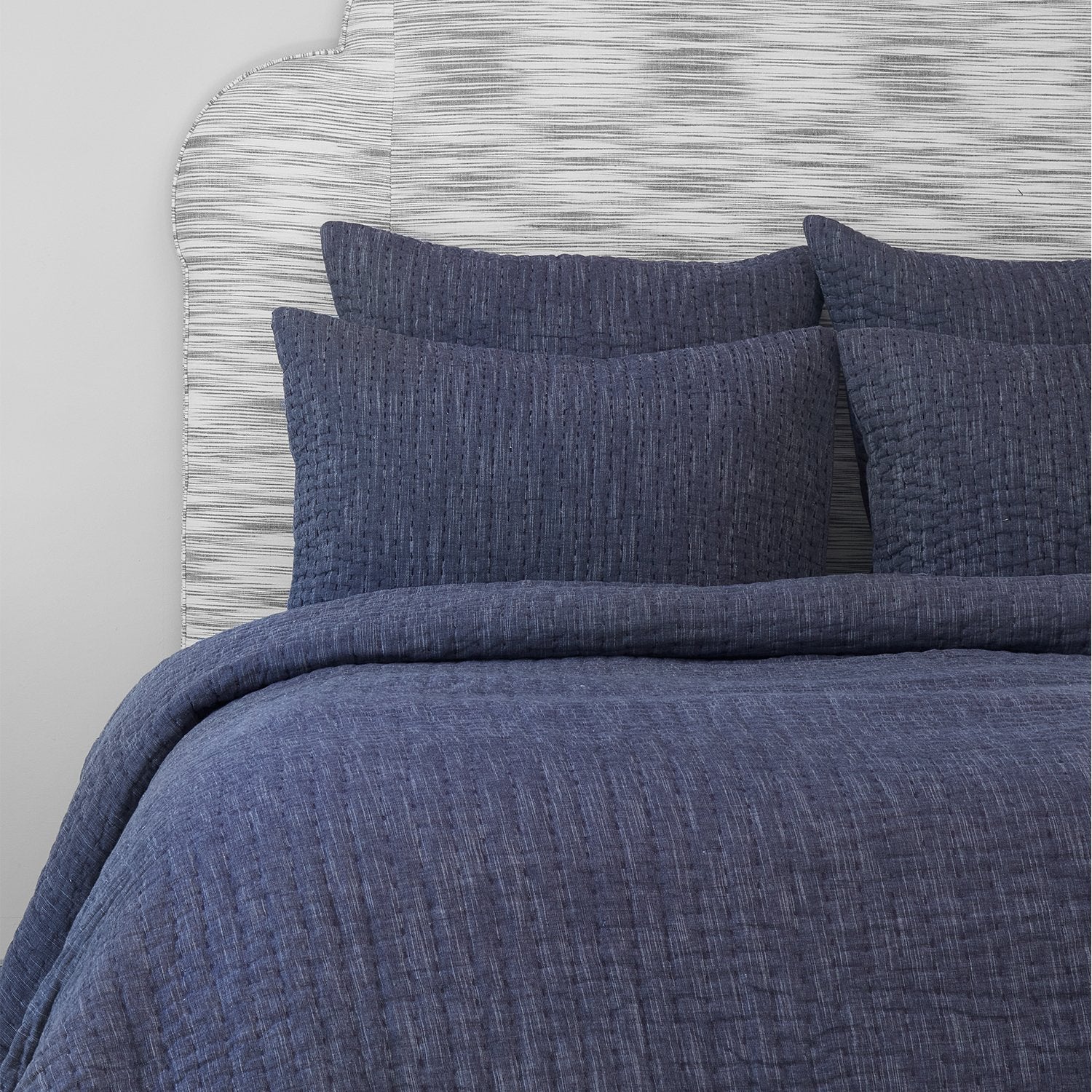 Vivada Ink Coverlet by John Robshaw | Fig Linens and Home