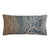 Fig Linens - Gunmetal Willow Metallic Boudoir Pillow by Kevin O'Brien Studio