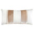 Fig Linens - Latte Stripe Oblong Decorative Pillow by Kevin O'Brien Studio