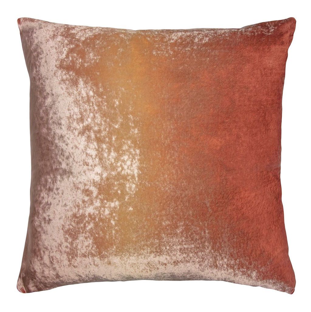 Sunstone Ombre Velvet Pillow by Kevin O&#39;Brien Studio | Fig Linens
