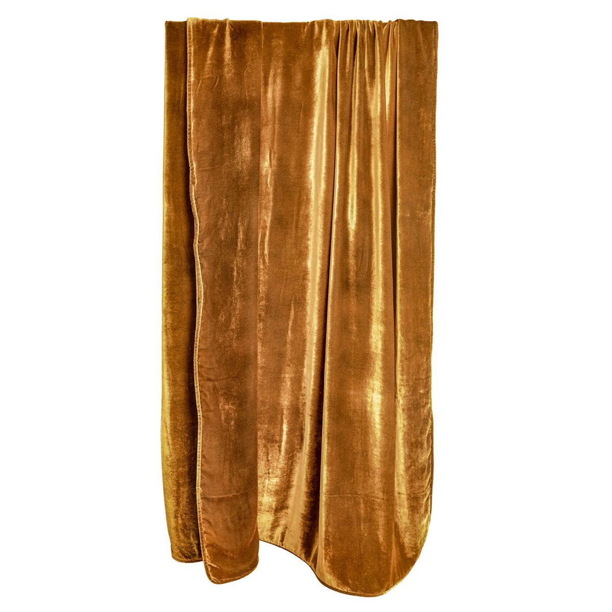 Copper Ivy Ombre Velvet Throw by Kevin O&#39;Brien Studio | Fig Linens