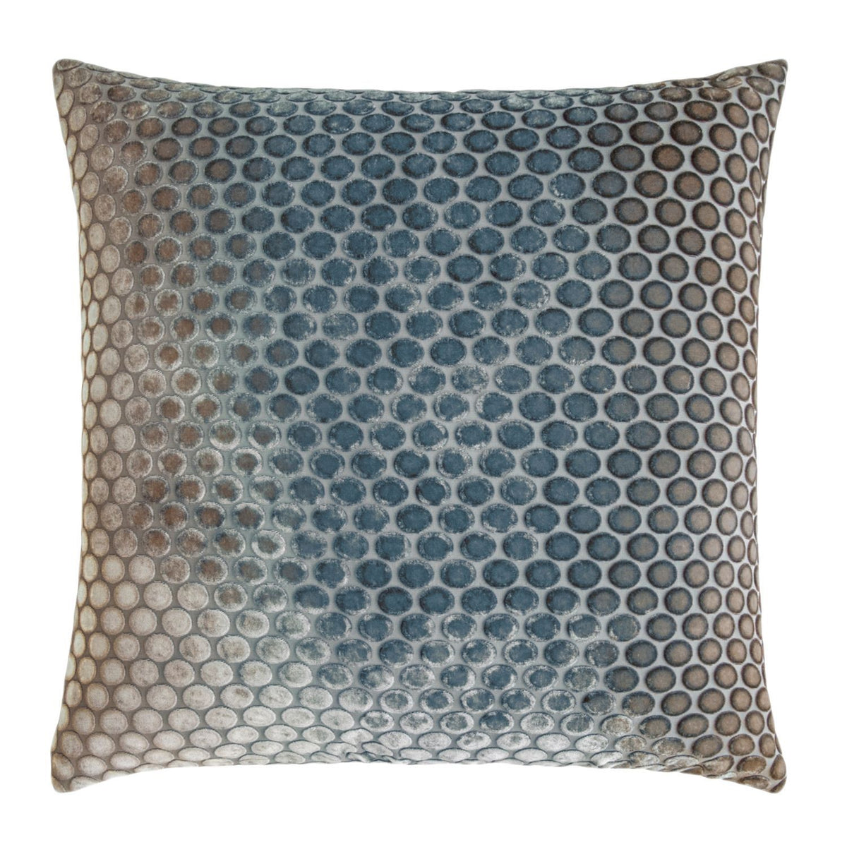 Gunmetal Dots Decorative Pillow by Kevin O&#39;Brien Studio | Fig Linens