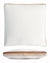 Latte Double Tuxedo Pillow by Kevin O'Brien Studio | Fig Linens