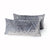 Silver Entwined Velvet Boudoir Pillow by Kevin O'Brien Studio | Fig Linens