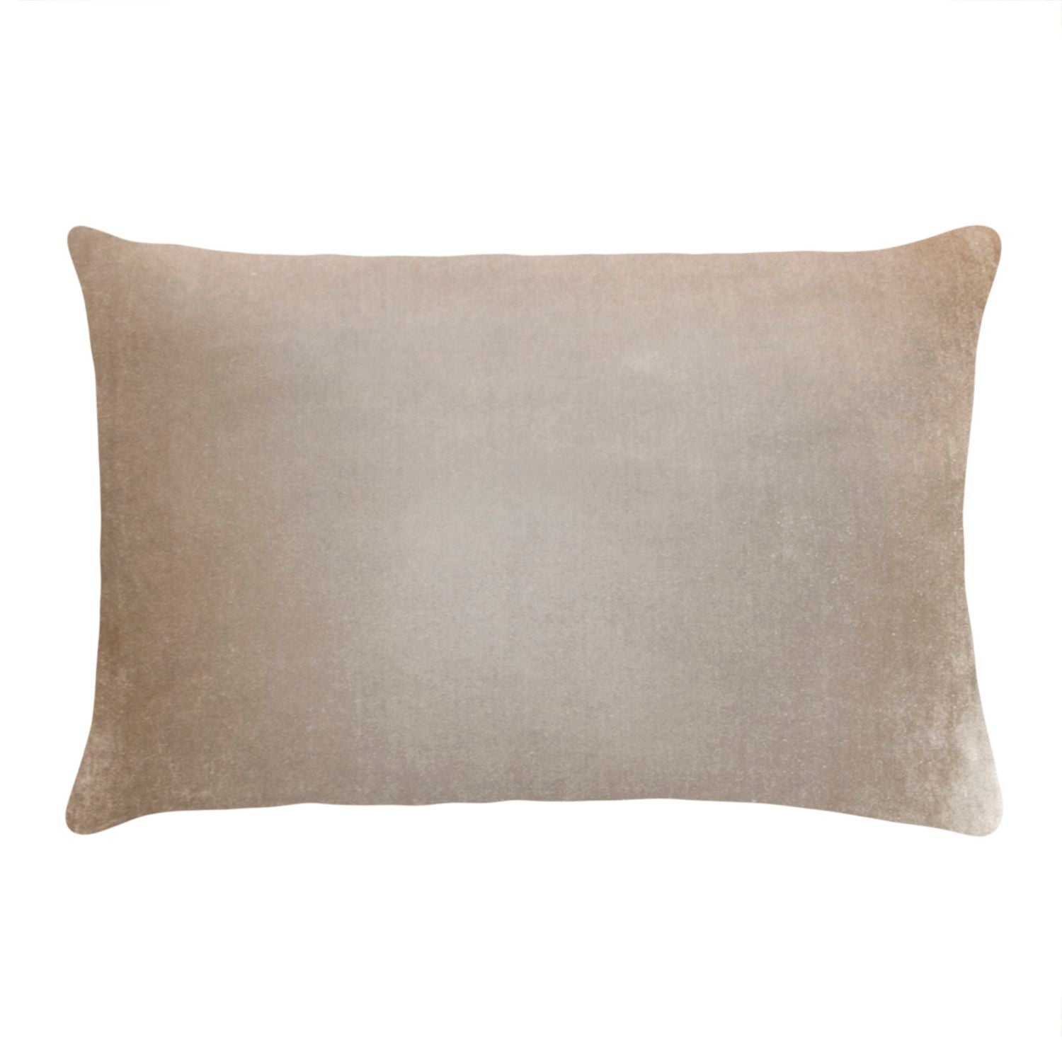 Fig Linens - Ombre Coyote Velvet Pillows by Kevin O’Brien Studio - Boudoir Pillow