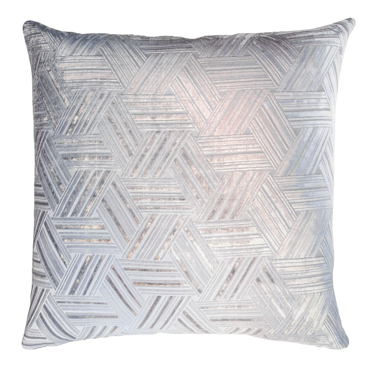 Moonstone Entwined Velvet Pillow by Kevin O&#39;Brien Studio | Fig Linens