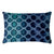 Fig Linens - Mod Fretwork Velvet Shark Pillows by Kevin O’Brien Studio