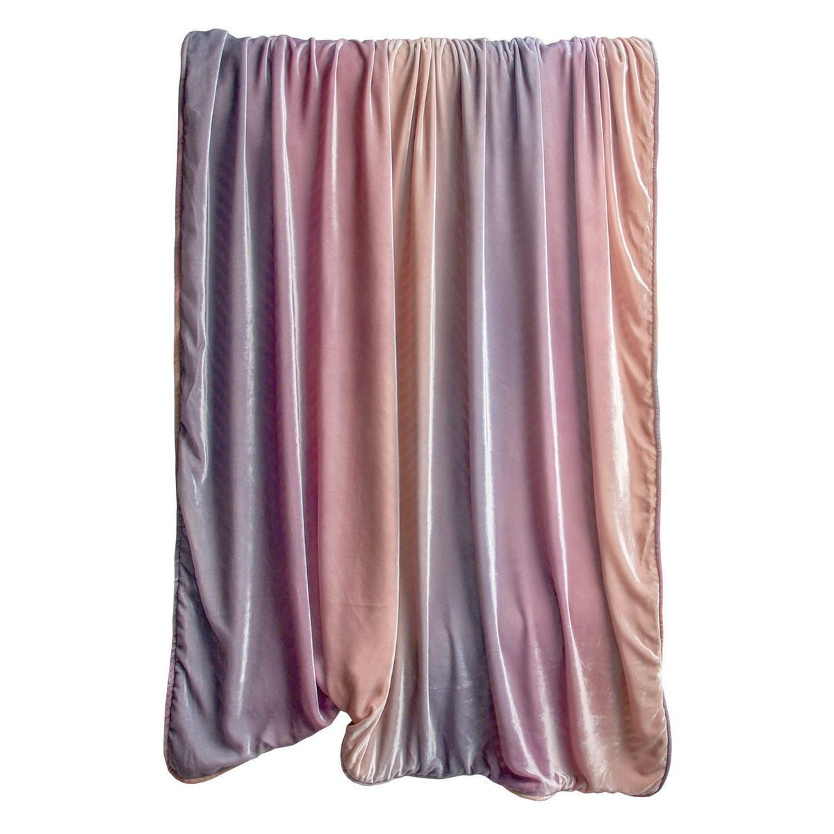 Opal Ombre Velvet Throw by Kevin O&#39;Brien Studio | Fig Linens