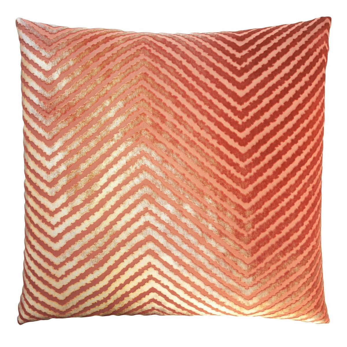 Mango Chevron Decorative Pillow by Kevin O&#39;Brien Studio | Fig Linens