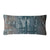 Fig Linens - Brush Stroke Gunmetal Velvet Boudoir Pillows Kevin O'Brien Studio