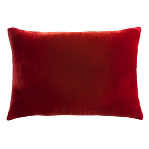 Ombre Wildberry Velvet Boudoir Pillow by Kevin O'Brien Studio | Fig Linens