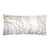 Fig Linens - Kevin O'Brien Studio - Metallic Willow White Velvet Mini Boudoir Pillow