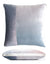 Fig Linens - Moonstone Color Block Velvet Pillow by Kevin O'Brien Studio