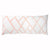 Fig Linens - Blossom Net Velvet Appliqué Large Boudoir Pillow by Kevin O'Brien Studio