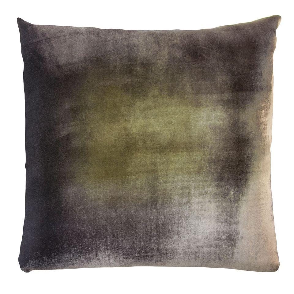 Oregano Ombre Velvet Decorative Pillow by Kevin O'Brien Studio | Fig Linens