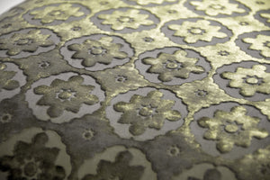 Fig Linens - Oregano Small Moroccan Decorative Pillow by Kevin O'Brien Studio - Close Up