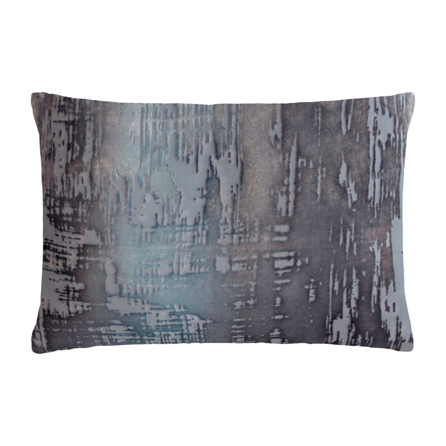 Kevin O'Brien Studio - Dusk Brush Stroke Velvet Pillows - Fig Linens