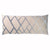 Fig Linens - Seaglass Net Velvet Appliqué Large Boudoir Pillow by Kevin O'Brien Studio