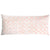 Fig Linens - Blossom Tile Velvet Appliqué Large Boudoir Pillow by Kevin O'Brien Studio