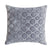 Fig Linens - Mod Fretwork Silver Gray Velvet Pillows by Kevin O’Brien Studio