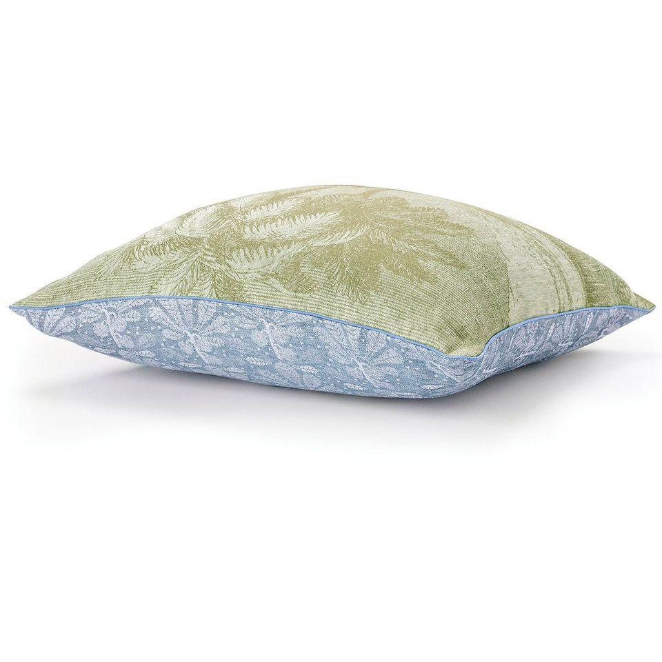 Croisière sur le Nil Palm Decorative Pillow by Le Jacquard Français - Fig Linens