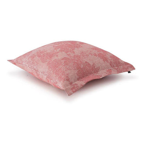 Fig Linens - Casual Pink Square Decorative Pillows by Le Jacquard Français