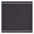 Fig Linens - Armoiries Black Linen Napkin by Le Jacquard Français