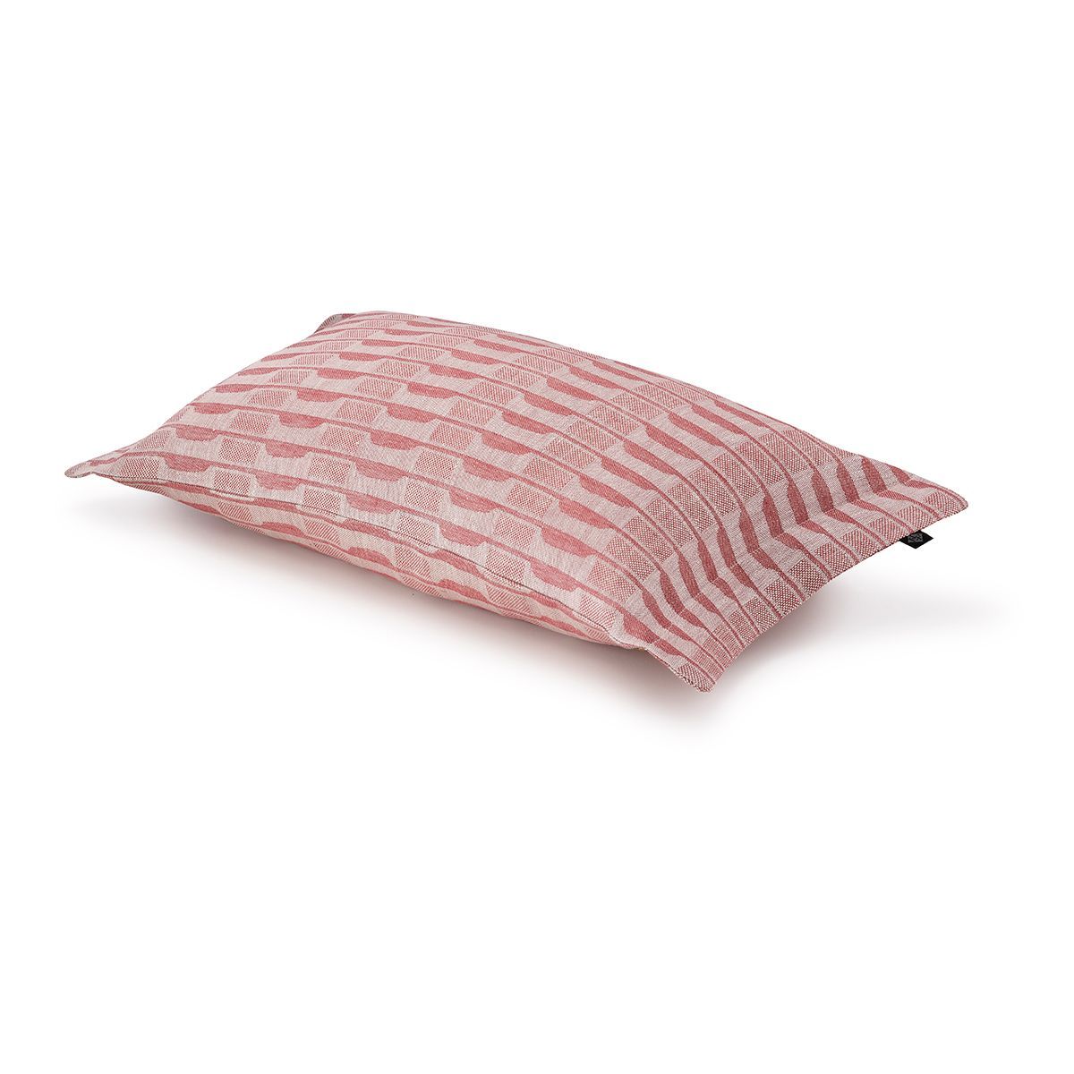Fig Linens - Casual Pink Lumbar Pillows by Le Jacquard Français