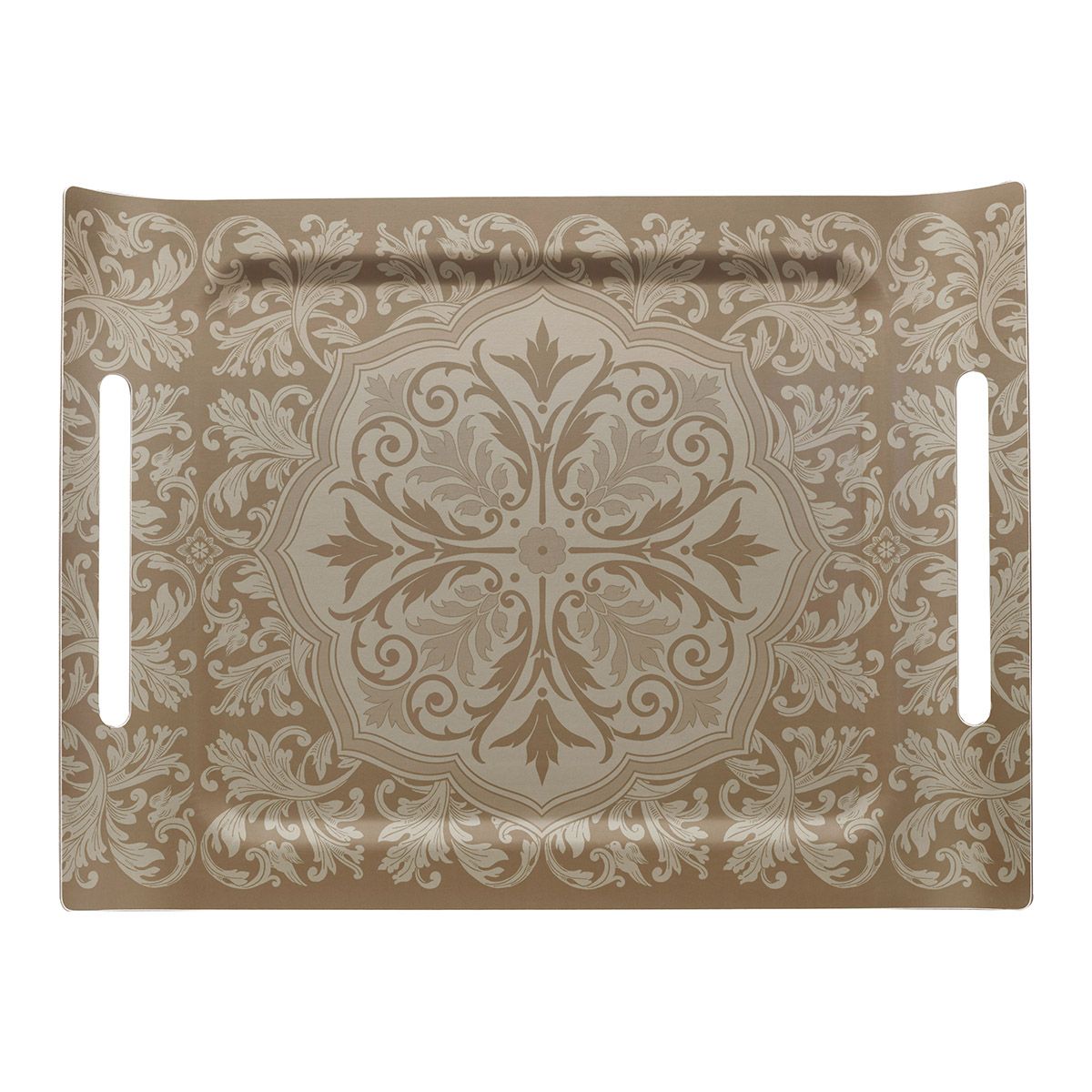 Armoiries Brown Tray by Le Jacquard Français | Fig Linens
