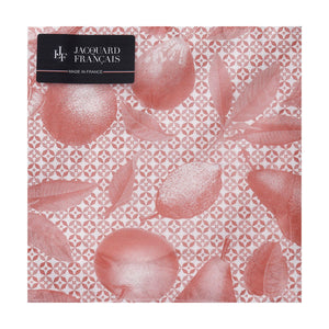 Arrière Pays Pink Paper Napkins by Le Jacquard Français - Packaged - Fig Linens
