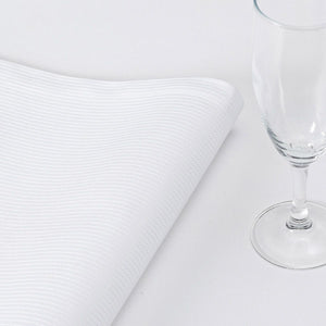 Offre White Table Linens by Le Jacquard Français - Fil a Fil
