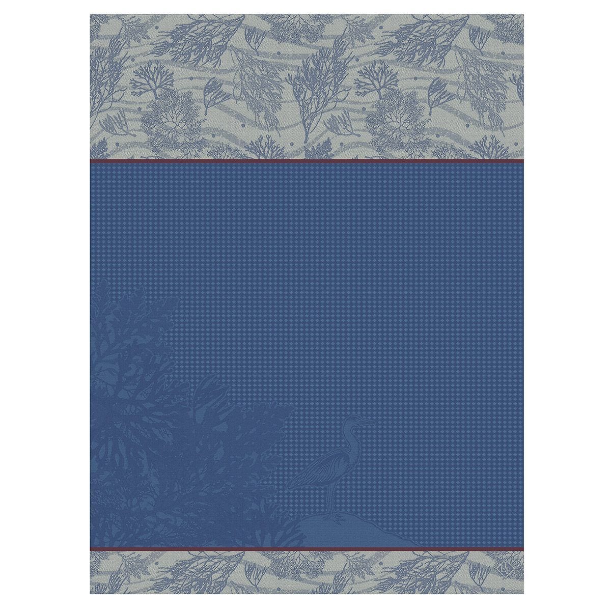 Marais Salants Blue Hand Towels by Le Jacquard Français | Fig Linens